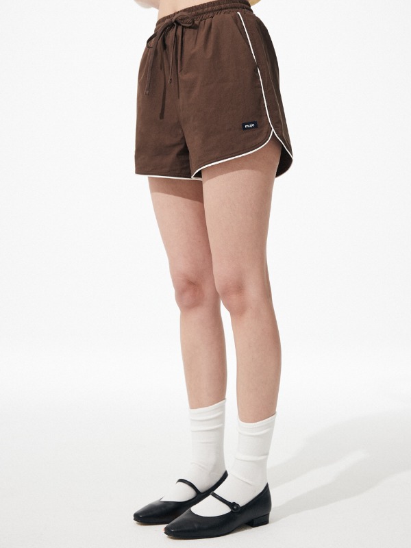Dolphin Track Shorts [Brown]