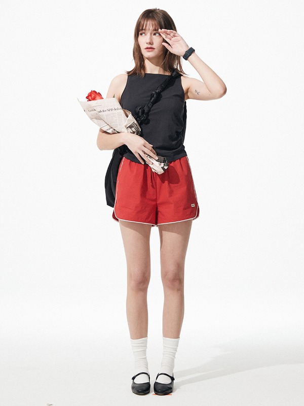 Dolphin Track Shorts [Red]