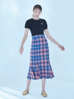 [7차 재입고] Mermaid Line Skirt [CHECK]